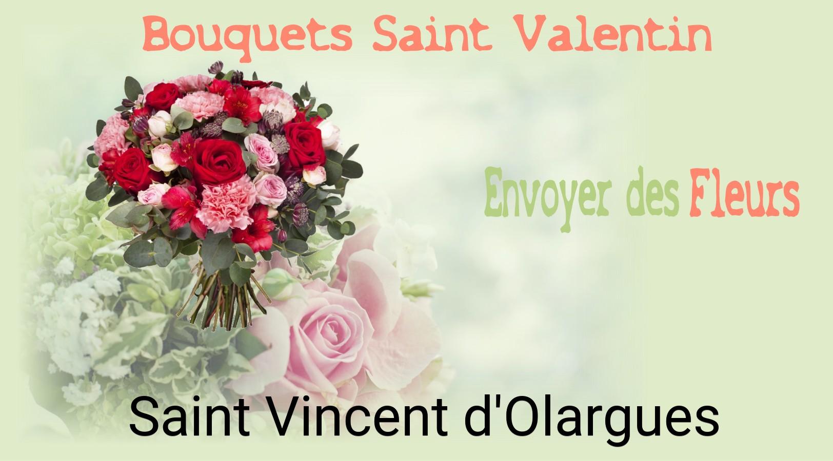 Roses de Saint-Valentin livrées à Saint-Vincent-d'Olargues